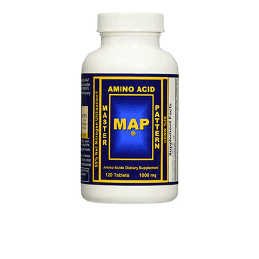 Sale - Original MAP Master Amino Acid Pattern (120 Tablets) 99% NNU